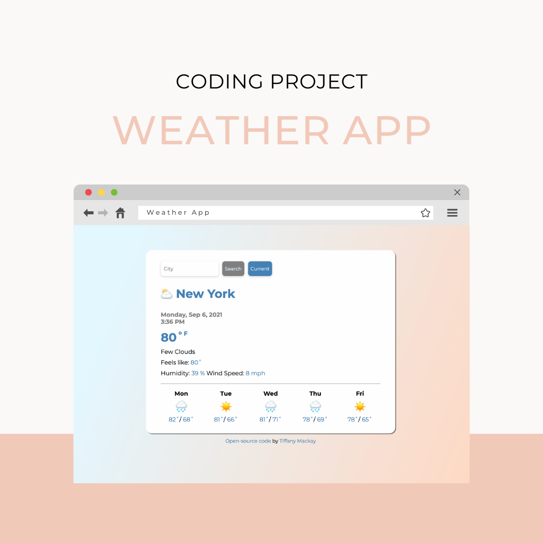 Weather application Project
